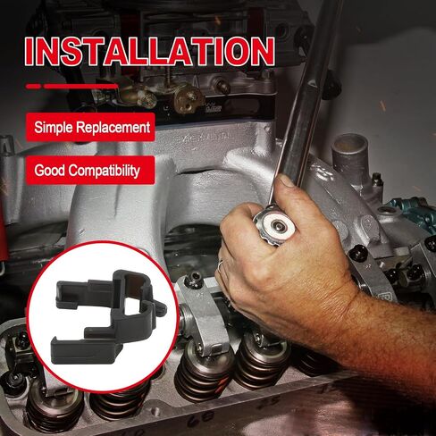 CCIYU 16PCS محرك Rocker Arm Retainer Clip ، متوافق مع 2003-2007 Ford F-250 ، F-350 ، F-450 ، F-550 Super Duty & Suber in Saudi Arabia