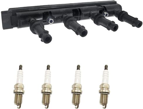 Direct Ignition Coil Platinum Spark Plugs Tune Up Replacement Parts For 2011 2012 2013 2014 2015 Chevrolet Cruze in Saudi Arabia