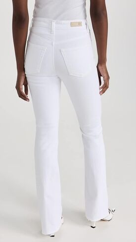 AG Jeans Women's Alexxis Vintage High Rise Boot Cut Jean, 17 Years Lagoon Destructed in Saudi Arabia