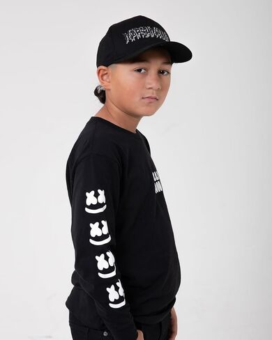Marshmello - Youth - يواجه قميصًا طويل الأكمام - القطن 100 ٪ قبل الشروط in Saudi Arabia