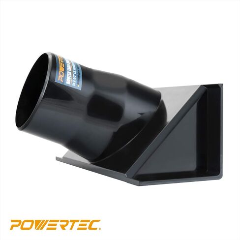 POWERTEC 70406 Router Table Dust Port and Router Bit Guard Kit, 2-1/2 inch Dust Collection Hose Connector for Router Table Fence in Saudi Arabia