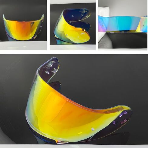 CNS-3 Helment Visor for Neotec 2 ، CNS-3 UV Protection Roybroof Potorbroof Protecy Pucked Shield for Neotec 2 (Photochromic Clear/Deep Black) in Kuwait