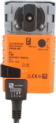 LR24A-SR AC24V DC24V 5NM Modulating Rotary Actuator for Ball Valves Control Modulating 2-10V(LR24A-SR) in Saudi Arabia