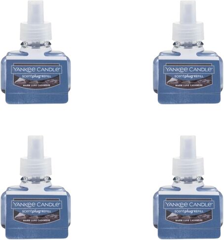 Yankee Candle Scent Plug Refill, Warm Luxe Cashmere (Pack of 4) in Saudi Arabia