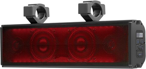 17" UTV Sound Bar Bluetooth Waterproof with RGB Lighting, Bluetooth Speaker with IP65 Waterproof, 400W Amplified Sound, Universal Mounting for ATV, Golf Cart, Polaris RZR, Can-Am in Saudi Arabia
