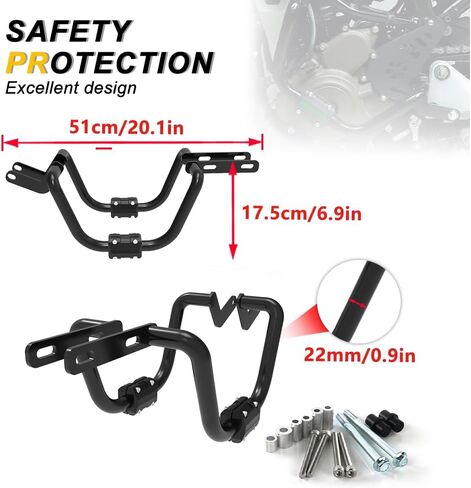 حارس المحرك ، حارس الطرق السريعة للمحرك من أجل Husqvarna Vitpilen/Svartpilen 250/401 2020-2023 in Kuwait