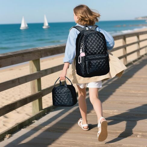 Girls Backpack School Backpack for Teens Girls Backpack with Lunch Box 16inch Laptop Backpack for girls Backpack for Elementary Middle School Bag Bookbag in Saudi Arabia