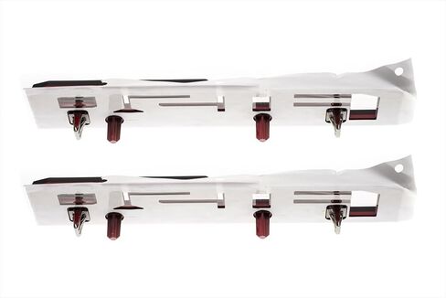 2015-2016 Ford F-150 XLT Red & Black Fender Emblem Nameplates Right Left Set OEM in Saudi Arabia