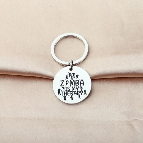 BLEOUK زومبا تحت عنوان هدية زومبا المفاتيح زومبا عشاق الهدايا زومبا هدية لفتاة زومبا مدرب شكرا لك هدية زومبا الرياضة الهدايا in Kuwait