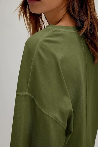 Tankaneo Womens كبير الحجم نصف الأكمام Tshirts الصيف الطاقم العاديين رقبة تونك قمم فضفاضة الملاءمة المحملات الأساسية in Saudi Arabia