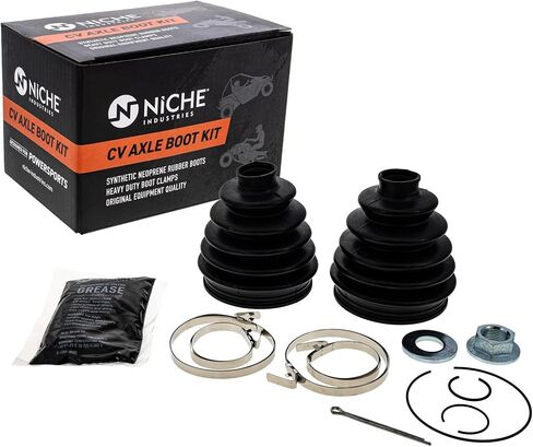 NICHE Rear CV Axle Boot Kit for Kawasaki 2020-2023 Mule PROFXT KAF820 in Saudi Arabia