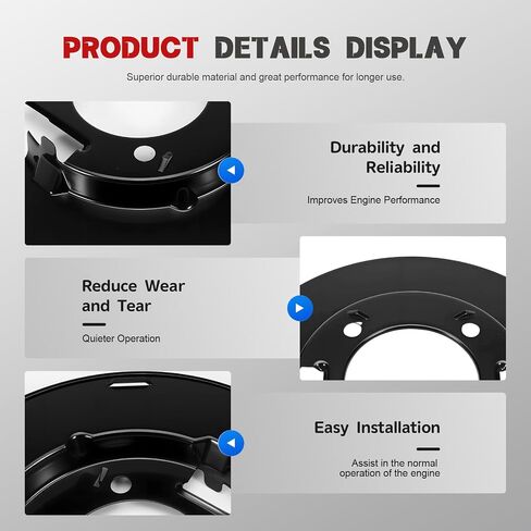Front Driver and Passenger Side Brake Dust Shield for Express 2500 3500 2003-2024, Silverado 1500 2500 3500 2001-2007 Replace 25846355 in Saudi Arabia