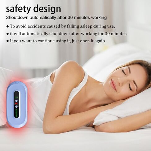Portable Cordless Heating Pad for Period Cramps,Fast Heating Pad with 3 Heat Levels and 3 Massage Modes,Back Pain Relief Menstrual Belt for Women (Meat Color) in Saudi Arabia