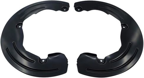 2Pcs Front Right Left Brake Dust Splash Cover Shield 52122242AE 52122243AE for 2009-2024 Dodge Ram 2500 3500 Driver Passenger Side in Saudi Arabia