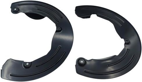 2Pcs Front Right Left Brake Dust Splash Cover Shield 52122242AE 52122243AE for 2009-2024 Dodge Ram 2500 3500 Driver Passenger Side in Saudi Arabia
