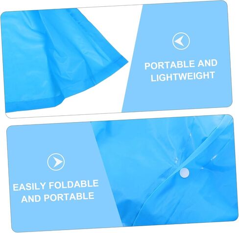 Pretyzoom Portable Rain Poncho للرجال والنساء خفيفة الوزن معطف المطر وأكمام للأنشطة في الهواء الطلق المشي لمسافات طويلة والتخييم in Kuwait