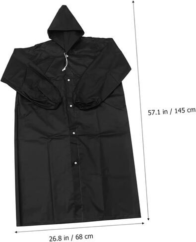 Adult Transparent Raincoat Adults Rain Jacket Adult Raincoat Rain Poncho Waterproof Jackets for Women in Saudi Arabia