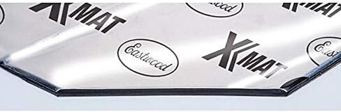 Eastwood X-Mat 9 PC 18x31 in 34.8 SQ FT Road Noise and Heat Reducer Foam Under Carpet Door Panels Inner Walls in Kuwait
