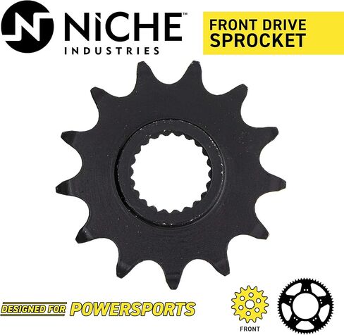 كومبو سلسلة ضرس Drive Niche لـ Polaris Sportsman Xplorer 400 Front 13 REAT 34 TOUND 520V-X X-Ring 84 Links in Saudi Arabia