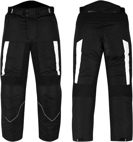 Motorcycle Pants for Men Women Armored Cordura Motocross Cargo Work Touring Motorbike Protection Trouser Waterproof in Kuwait