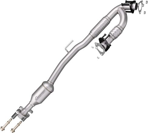 Rear Catalytic Converter Compatible with 2013-2019 Nissan Pathfinder, 2014-2020 Infiniti QX60, 2013 Infiniti JX35 3.5L V6 High Flow Catalytic Convertor (EPA Compliant) in Kuwait