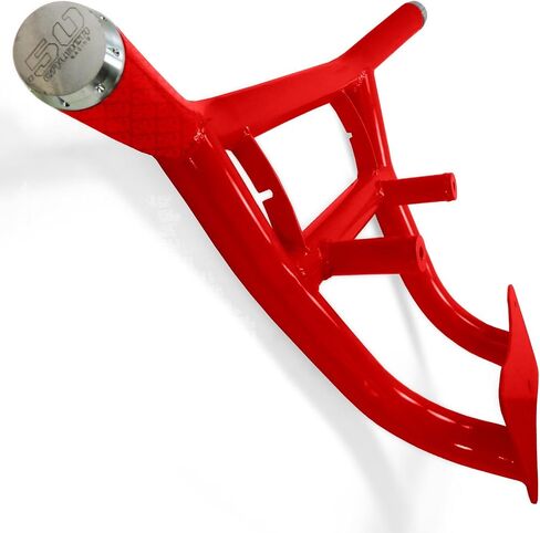 50 Caliber Racing RZR Front Bumper - Powdercoated Red - Fits Polaris RZR XP1000 & 900S [5374B] in Saudi Arabia