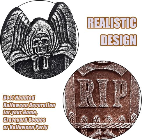 Halloween Pumpkin Decorations, Halloween Outdoor Yard Signs, Monster Stakes for Lawn Garden Decor with Pumpkin, Black Cat, Skull, TRICK OR TREAT 7 pcs in Saudi Arabia