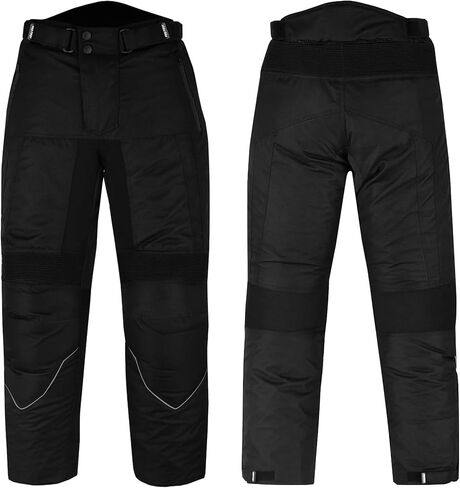 Motorcycle Pants for Men Women Armored Cordura Motocross Cargo Work Touring Motorbike Protection Trouser Waterproof in Kuwait
