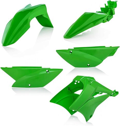 Acerbis Standard Plastic Kits For Kawasaki - Green (2780500006) in Saudi Arabia