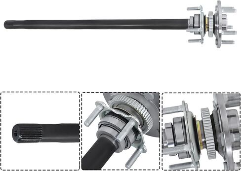 Labwork Axle Half Roved استبدال Rangler JL 2018-2025 68401306AA الخلفية اليسرى أو اليمين in Saudi Arabia