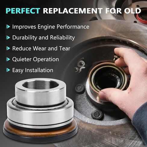16747 ABS Beal Wheel Bearing and Seal Set Fits 1998-2004 Grand Cherokee ، 2002 Liberty يحل محل 2146 ، 5012825AA ، A49 ، BR9VP ، Set31 in Kuwait