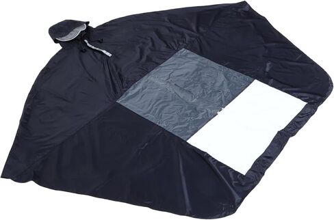 Adult Raincoat Poncho for Mobility Scooter Reflective Stripes Included in Saudi Arabia