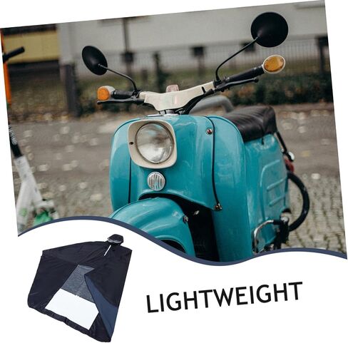 Adult Raincoat Poncho for Mobility Scooter Reflective Stripes Included in Saudi Arabia