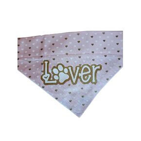 Lover Over the Collar Dog Bandana That Slips onto Their Existing Collar Size (Large)