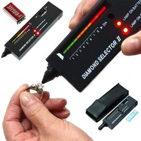 Diamond Tester Pen, 9V Battery, High Accuracy Jewelry Diamond Tester, Professional Diamond Selector, Professional Diamond Selector for Novice and Expert, Thermal Conductivity Meter in Saudi Arabia