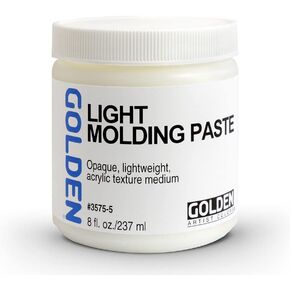 Golden Artist Colors - Light Molding Paste - 8 oz Jar