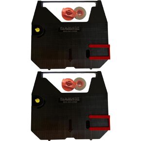 Compatible Typewriter Ribbons & Correction Tape Spools for Brother AX10, AX15, SX4000, GX6750 Typewriters. Includes 2 Black Typewriter Cassettes and 2 Lift Off Correction Spools