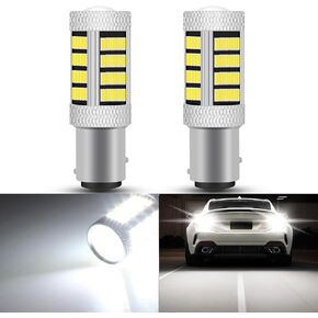 مصابيح LED عالية الطاقة 92smd 8000K أزرق ثلجي 1157 2057 2357 7528 BAY15D مركز الفرامل عالي التوقف DRL الذيل إيقاف النهار الجري الخفيف LED استبدال المصباح للسيارات والشاحنات وسيارات الدفع الرباعي والشاحنات الصغيرة
