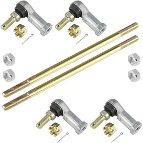 Caltric 2 Tie Rod Sets Compatible with Honda Rancher 350 Trx350Tm Trx-350Tm 2000-2006
