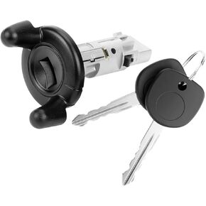 LCWRGS Ignition Lock Cylinder Switch with Keys Replacement for 1998-2003 Chevy Silverado Suburban Tahoe Express GMC Sierra Savana Yukon XL 1500 2500 3500 Cadillac Escalade, Replaces US287L