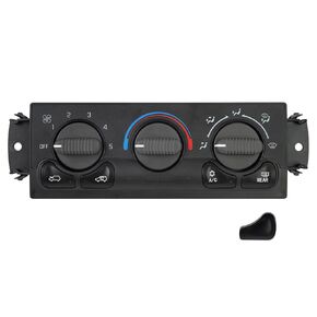 Control Module Compatible with Silverado Chevrolet GMC Yukon Sierra 1500 2500 3500 1999-2002 Replace 599-218 HVAC Control Switch AC Heater Control Panel