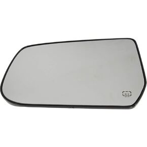 For Chevy Equinox 2010-2017 Mirror Glass Driver Side | Heated | w/Backing Plate | Flat Glass Type | Replacement For 22906957