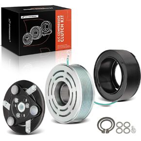 A-Premium AC Compressor Clutch Compatible with Honda CR-V 2.4L 2007-2015, Civic 2.4L 2012-2014, Acura RDX 2.4L 2007-2012, ILX 2.3L 2013-2015