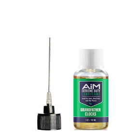 Planet Safe AiM Clock Oil & Cleaning Kit for Grandfather and Cuckoo Clocks - Premium Mechanical and Antique Clock Maintenance Cleans, Lubricates, Protects - Safe, Non-Toxic, Odorless