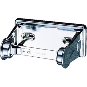 San Jamar - SJMR200XC R200XC Stainless Steel Standard Roll Locking Toilet Tissue Dispenser Chrome, 1 Count (Pack of 1)