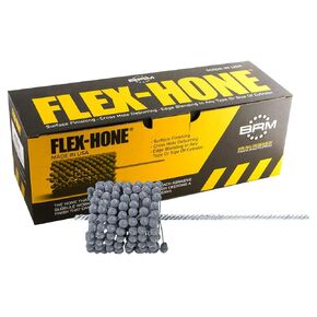 Brush Research GB33432 FLEX-HONE®, 3-3/4" (95mm) Diameter, 320 Grit, Silicon Carbide, for Mild Steel, Stainless Steel, Cast Iron and Softer Ferrous Materials