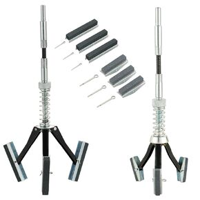 DASBET Engine Brake Cylinder Hone | Adjustable Deglazer 2" to 6-1/2" Diameter with 3-Piece 3" Long Stones 220 Grit
