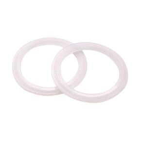 DERNORD Silicone Gasket Tri-Clover (Tri-clamp) O-Ring - 2.5 Inch (Pack of 10)