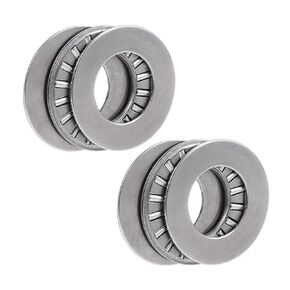 uxcell TC613 Thrust Needle Roller Bearings with Washers 3/8" Bore 13/16" OD 5/64" Width 2pcs