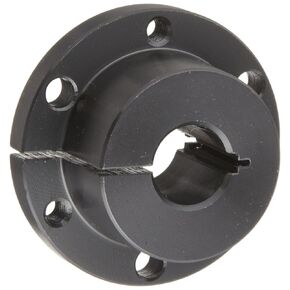 Type SH SH1 Sure-Grip Bushing, Cast Iron, Inch, 1" Bore, 1.871" OD, 1.25" Length, 3500 lbs/in Torque, Standard Design, Standard Keyway